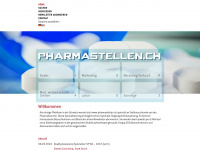 pharmastellen.ch Webseite Vorschau