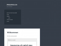 ipsource.ch Webseite Vorschau