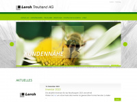 lerch-treuhand.ch Webseite Vorschau