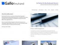 gallo-treuhand.ch Webseite Vorschau