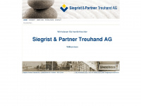 siegrist-treuhand.ch Webseite Vorschau