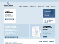 schmitt-treuhand.ch Webseite Vorschau
