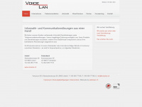 voicelan.ch Webseite Vorschau