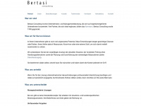 bertasiconsulting.ch Webseite Vorschau
