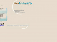bluecinnamon.ch Webseite Vorschau