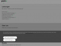 pom.ch Webseite Vorschau