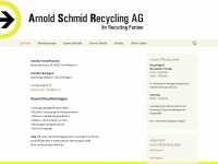 asr.ch Webseite Vorschau
