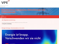 vpe.ch Webseite Vorschau