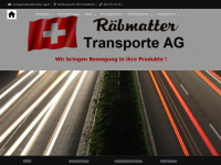 raebmatter-ag.ch Webseite Vorschau