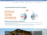 hartmann.ch Webseite Vorschau