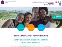 yfu.ch Webseite Vorschau