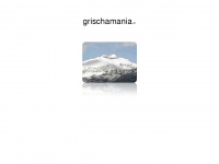 grischamania.ch Webseite Vorschau