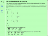 urig.ch Webseite Vorschau