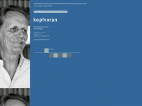 kopfvoran.ch Webseite Vorschau