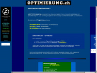optimierung.ch Webseite Vorschau