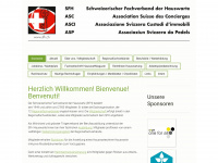 sfh.ch Webseite Vorschau