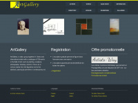 artgallery.ch Webseite Vorschau