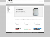 sallin.ch Webseite Vorschau