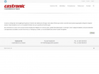 costronic.ch Webseite Vorschau