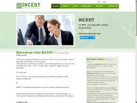 incert.ch Webseite Vorschau