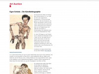 art-auction.ch Webseite Vorschau