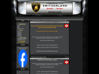 lamborghiniclub-romand.ch Webseite Vorschau