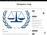 designers-mag.de Webseite Vorschau