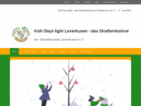 irish-days.de Webseite Vorschau