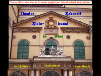 theater-kabarett.at Webseite Vorschau