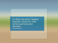 dj-berli.de Webseite Vorschau