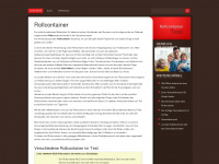 rollcontainer-test.de Webseite Vorschau