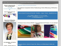 colour-me-beautiful.com Webseite Vorschau