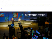 carmen-hentschel.de Webseite Vorschau