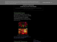 disco-lichttechnik.blogspot.com Webseite Vorschau