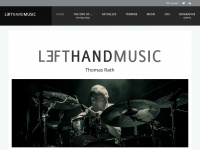 lefthandmusic.de Webseite Vorschau