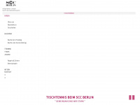 scc-tischtennis.de Webseite Vorschau