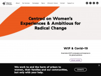 womeninprison.org.uk Webseite Vorschau