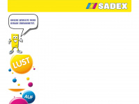 sadex.de Webseite Vorschau