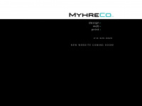 myhreco.com Webseite Vorschau