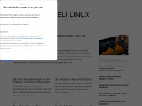 delilinux.de Webseite Vorschau