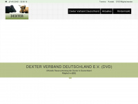 dexter-verband-deutschland.de Webseite Vorschau