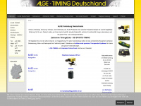 alge-timing.de Webseite Vorschau