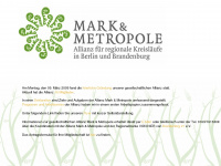 mark-metropole.de Webseite Vorschau