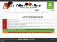 frija-tt-shop.de Webseite Vorschau