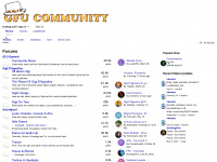 gfu-community.de Webseite Vorschau
