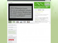 berggenuss35plus.de Webseite Vorschau
