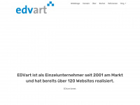 edvart.de Webseite Vorschau