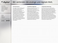 a7digital.de Webseite Vorschau
