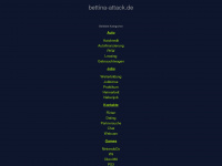 bettina-attack.de Webseite Vorschau