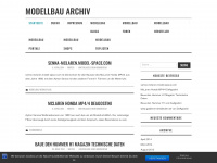 modellbau-archiv.de Webseite Vorschau